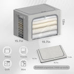 4 Pack Clothes Storage Bins - Image 6