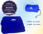 BlueHills Ultra Compact Travel Blanket Pillow in Portable Bag Case Premium Cozy - Image 3