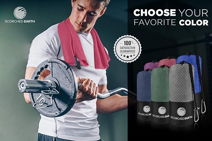 ScorchedEarth Microfiber Travel & Sports Towel Set - Image 7