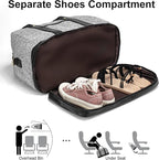 Weekender Bag for Women Canvas Overnight Bag Large Travel Tote Bag Carry on - Image 3