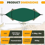 Chihee Ultra-Light Travel Camping Hammock Pop-up Net Hammock 660lbs Load - Image 3