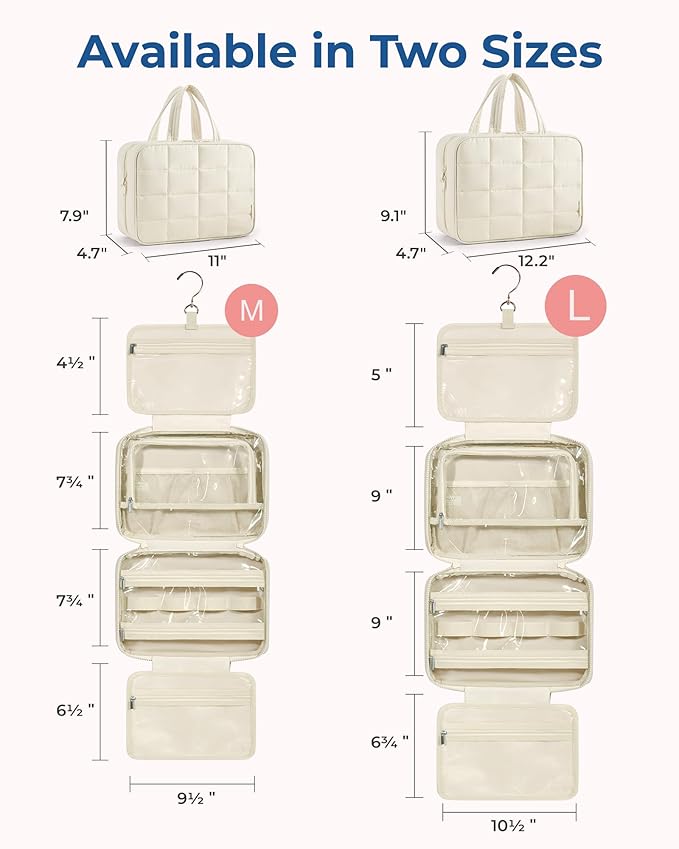 BAGSMART Travel Toiletry Bag - Image 6
