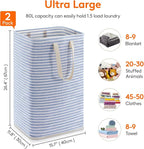 Lifewit 2 Pack Laundry Hamper Large Collapsible Laundry Baskets, Freestanding - Image 3