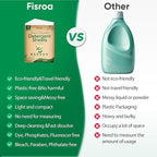 Travel Laundry Detergent Sheets Fisroa 120 Loads Eco-friendly Washing Detergent - Image 2