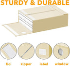 SpaceAid 3 Pack Bed Sheet Organizers and Storage, Foldable Linen Closet - Image 6