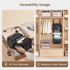 Hanging Packing Cubes for Travel – Portable Closet Organizer - Image 6