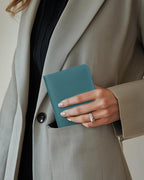 ALLIVE Passport Holder for Travel Women Men, Genuine Leather Passport Cover - Image 5