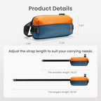 tomtoc Compact EDC Sling Bag, Minimalist Chest Shoulder Backpack Crossbody Bag - Image 7