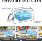 Cerbonny Mini Cooler Bag, Freezable Lunch Bag & Snack Bag, Insulated Bag - Image 2