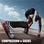 CHARMKING Compression Socks for Women & Men Circulation 15-20 mmHg is Best - Image 3