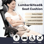 Coverado Car Seat Cushion and Lumbar Support - Image 2