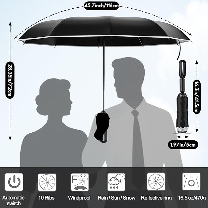 Auto Open Close Umbrella - Image 2