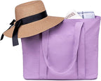 LEDAOU Beach Bags for Women, Beach Bags Waterproof Sandproof, Packable Beach - Image 7