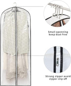 Clear Garment Storage with 4" Gusseted Hanging Covers - Image 5