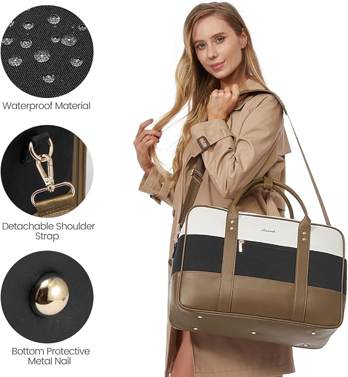 LOVEVOOK Weekender Travel Duffel Bag, Personal Item Duffle Bags - Image 5