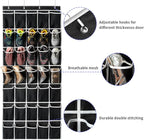 35 Pockets Over the Door Shoe Organizer, Hanging Shoe Organizer - Image 5