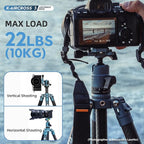 Fotopro Carbon Fiber Tripod 60 Inch 360 Degree Ball Head Quick Release Plate - Image 5