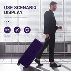 Travel Luggage Cover Suitcase Protector Scratch-Resistant Fit 19-31 Inch - Image 7