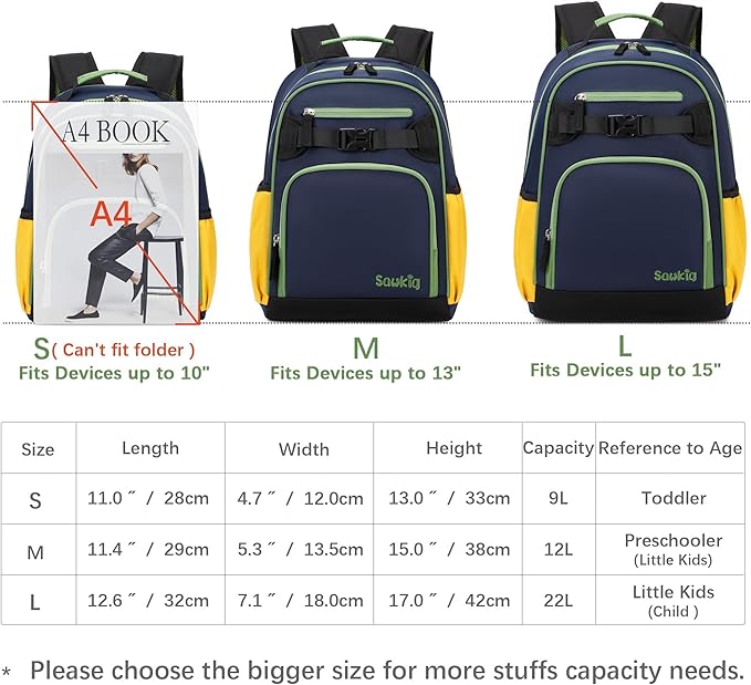 Lightweight Small Backpack for Kids Kindergarten Preschool Backpacks for Boys - Image 4