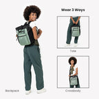 Sherpani Soleil, Anti Theft Convertible Backpack, 3 in 1 Tote Bag, Cross Body - Image 4