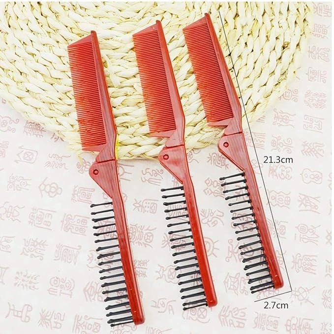 Portable Travel Comb Brush Combo Folding static Folding Comb For popular Styling Tools and Appliances