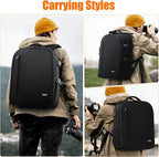 CADeN Camera Backpack, Extra Large DSLR Camera Bag - Image 5