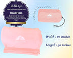 BlueHills Ultra Compact Travel Blanket Pillow in Portable Bag Case Soft - Image 4