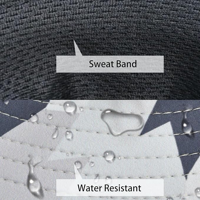 Sun Hats for Men Women Fishing Hat UPF 50+ Breathable Wide Brim Summer UV - Image 5