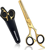 BEAUTICONE Thinning Shears for Hair Cutting, Professional Barber Hair Scissors, texturizing shears for Women/Men Trimming, Salon, Hair Layering scissor, Stainless Steel