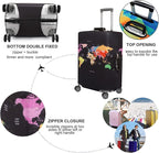 MosaiRudo Thicker Luggage Cover Elastic Suitcase Cover Protector Fits 18-32 - Image 4