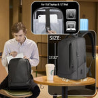 hk Laptop Backpack for Men - Image 2