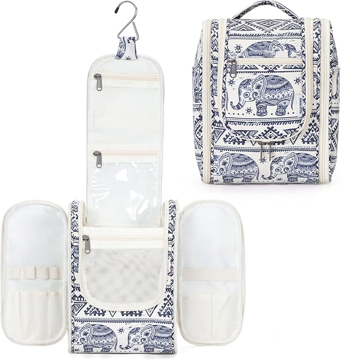 Narwey Small Hanging Toiletry Bag Women Travel Makeup Bag Organizer Toiletries by Narwey