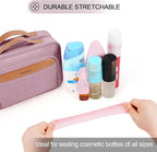 Travel Hanging Toiletry Bag for Women, Large Makeup Bag 8 Leak Proofing - Image 2