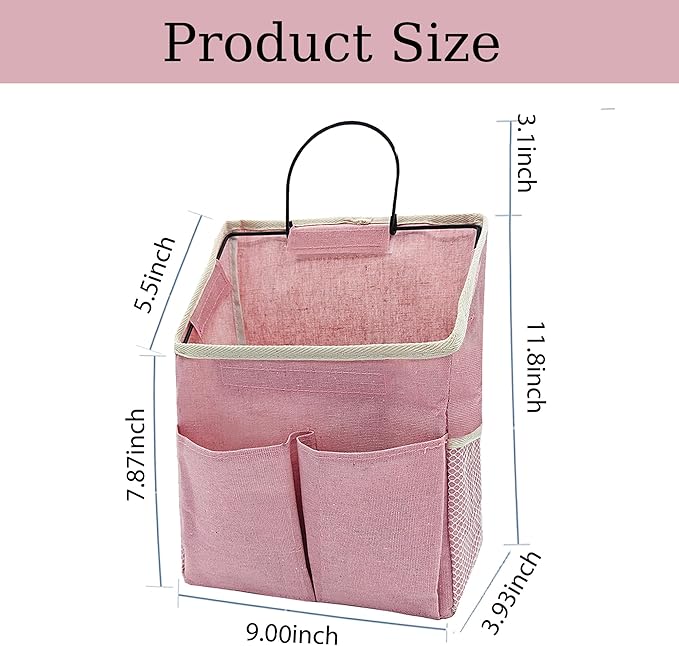 2pcs Wall Hanging Storage Bag, Wall Hanging Organizer Bags - Image 2
