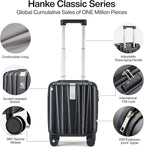 Hanke 14 Inch Underseat Carry On Luggage - Image 4