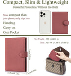 Slim RFID Passport Wallet for Women – Leather Travel Passport Holder for Men - Image 5