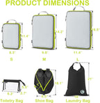 Cipway Compression Packing Cubes Mesh, Lightweight Luggage Organizer Bags - Image 4