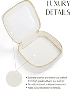 Popvibe Clear Makeup Bag Travel Cosmetic Case Transparent Toiletry Bag - Image 6