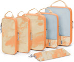 BAGSMART 6 Set Compression Packing Cubes by BAGSMART