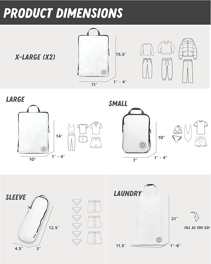 Large Compression Packing Cubes - Image 4