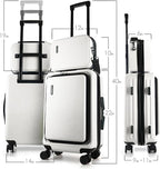 22 Inch Carry On Luggage 22x14x9 Airline Approved, Carry On Suitcase - Image 2