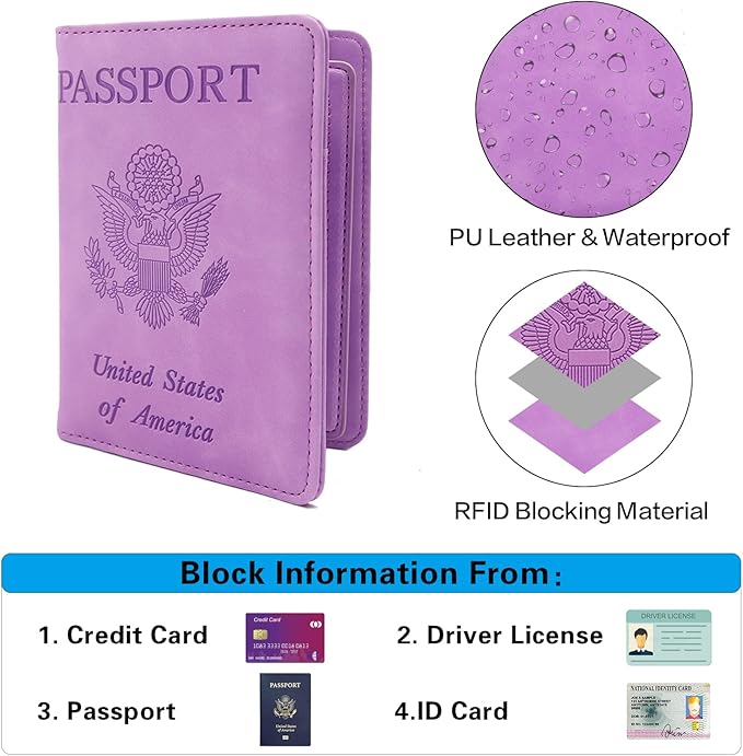 Melsbrinna RFID Passport Holder - Image 5