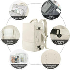 Hanples Large Travel Backpack for Women, 35L Carry on Luggage Backpack - Image 5