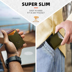 BULLIANT Men Wallet Gift Boxed, Slim Front Pocket Wallet Money Clip Card Holder - Image 7