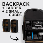 NOMATIC Peter McKinnon Camera Pack 25L, Ladder & 2 Small Camera Cubes - Image 2