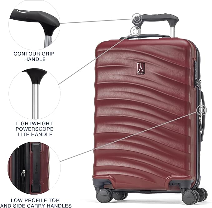 Travelpro Maxlite Air V2 Hardside Expandable Carry on Luggage, 8 Spinner Wheels - Image 2