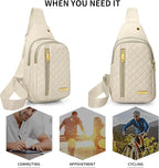 Small Sling Bag For Women Men Casual Crossbody Sling Backpack - Image 7