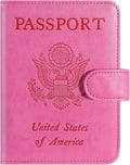 Passport Holder Cover Wallet RFID Blocking Leather Card Case Travel Accessories by PASCACOO