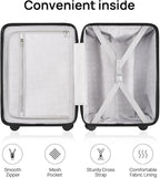 Carry on Luggage 22 X 14 X 9 Airline Approved, 20 Inch Luggage - Image 9