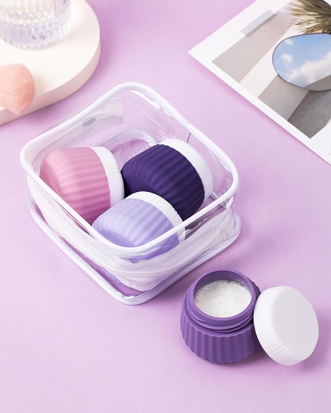 Travel Containers for Toiletries 4 Pack, TSA Approved Travel Size Toiletries - Image 9
